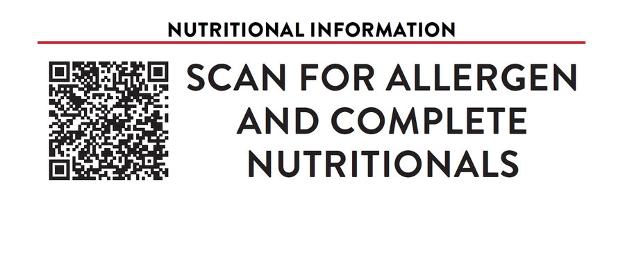 Register Stickers- Scan for Allergen and Complete nutritionals (Sheet ...