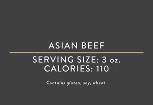 Asian Beef <br> (04/07/17 REV NUT)