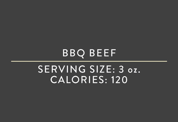 BBQ Beef <br> (03/15/17 REV NUT)