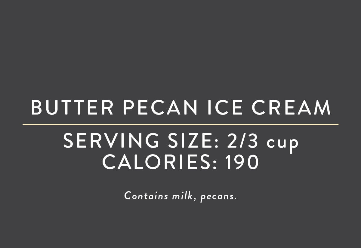 Butter Pecan Ice Cream (10/30/25 REV NUT) – Golden Corral FDA Buffet Labels