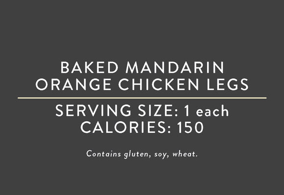 Baked Mandarin Orange Chicken Legs (REV NUT 083122)