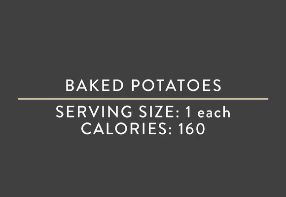 Baked Potatoes <br> (03/15/17 REV NUT)