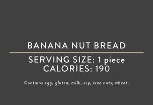 Banana Nut Bread <br> (03/15/17 REV NUT)