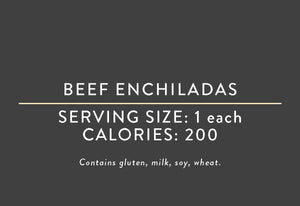 Beef Enchiladas <br> (03/15/17 REV NUT)