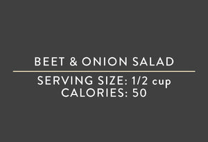 Beet & Onion Salad <br> (03/15/17 REV NUT)