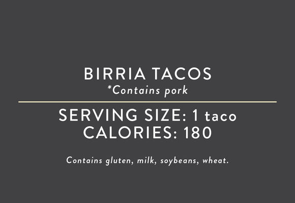 Birria Tacos <BR>  (07/09/25 REV NUT)