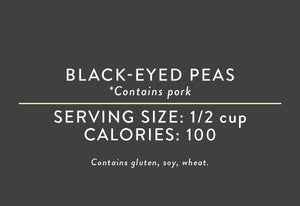 Blackeyed Peas <br> (03/15/17 REV NUT)