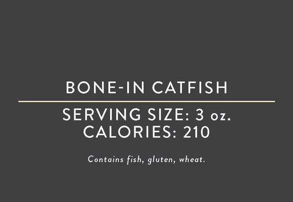 Bone-in Catfish <br> (03/15/17 REV NUT)