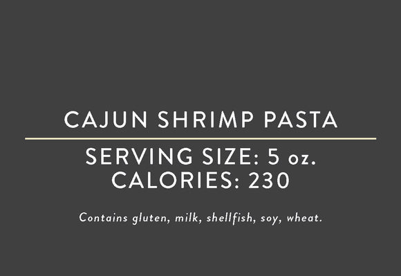 Cajun Shrimp Pasta (05/15/23 REV NUT)