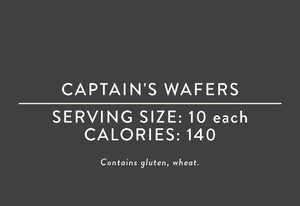 Captain's Wafers <BR>(03/15/17 REV NUT)