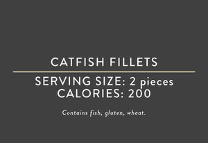 Catfish Fillets<BR> (03/15/17 REV NUT)