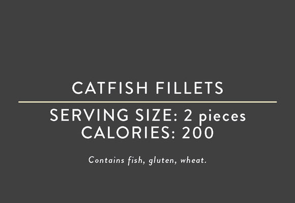 Catfish Fillets<BR> (03/15/17 REV NUT)