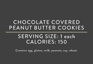 Chocolate Covered Peanut Butter Cookies <BR>(02/03/23 REV NUT)