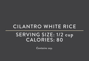 Cilantro White Rice <br> (01/10/23 REV NUT)