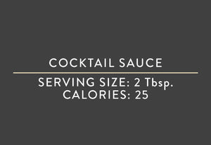 Cocktail Sauce<BR> (12/27/21 REV NUT)