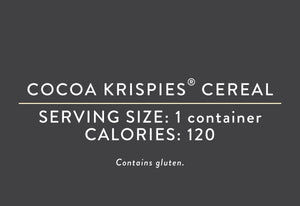 Cocoa Krispies Cereal<BR> <BR>