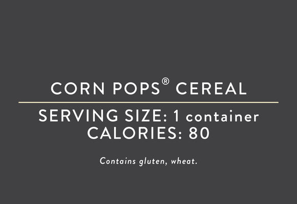 Corn Pops Cereal<BR> <BR>