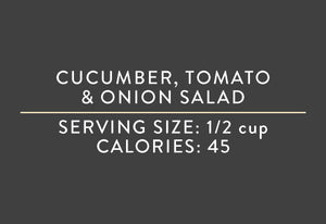 Cucumber, Tomato, and Onion Salad (04/26/22 REV NUT)