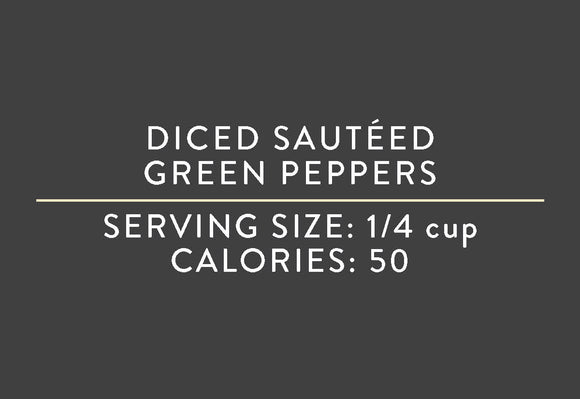 Diced Sauteed Green Peppers (05/15/18 REV NUT)