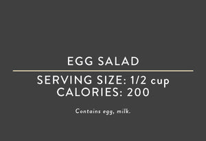 Egg Salad <BR> (03/15/17 REV NUT)