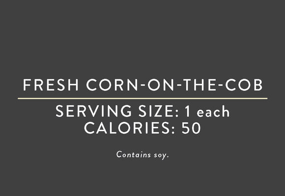 Fresh Corn-on-the-Cob<BR> (05/14/17 REV NUT)