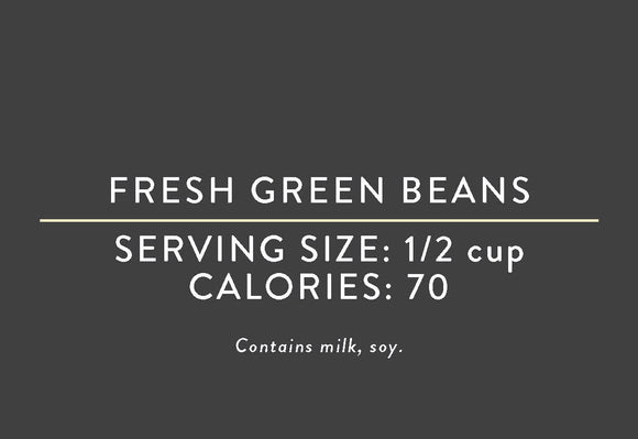 Fresh Green Beans<BR> (03/15/17 REV NUT)