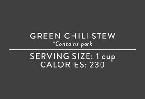 Green Chili Stew<BR> (03/15/17 REV NUT)