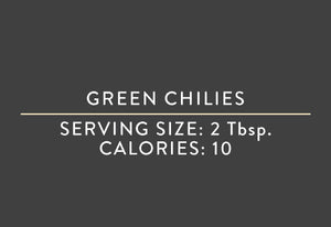 Green Chilies<BR> (08/15/17 REV NUT)