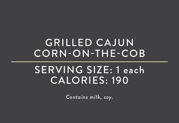 Grilled Cajun Corn-on-the-Cob  ( 9/19/19 REV NUT)