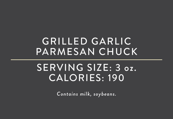 Grilled Garlic Parmesan Chuck (08/09/25 REV NUT)
