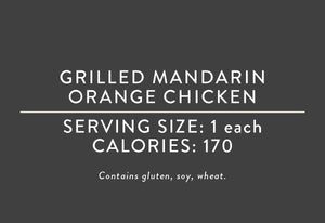 Grilled Mandarin Orange Chicken (08/31/22 REV NUT)