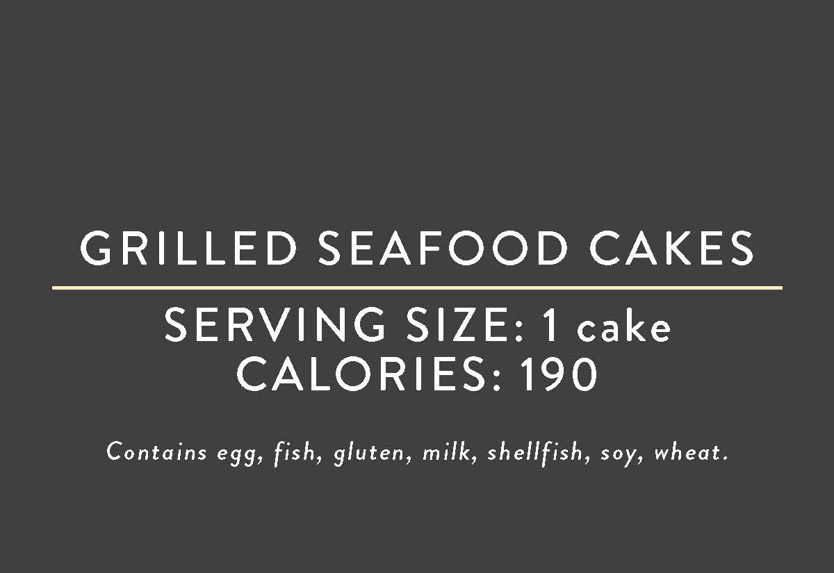 Grilled Seafood Cakes (07/01/22 REV NUT) – Golden Corral FDA Buffet Labels