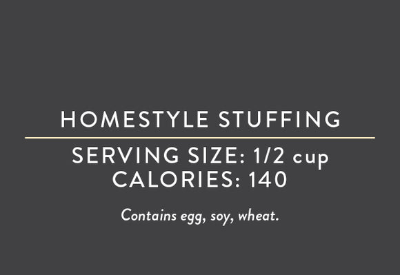 Homestyle Stuffing<BR> (09/03/24 REV NUT)