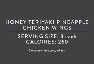 Honey Teriyaki Pineapple Chicken Wings (08/31/22)