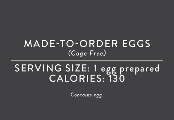 Made-to-Order Eggs <BR>(05/06/25 REV NUT)