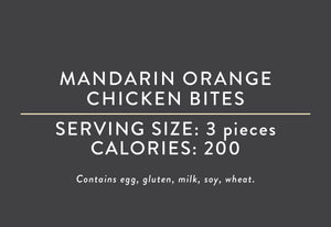 Mandarin Orange Chicken Bites (02/08/23 REV NUT)<br> <br>