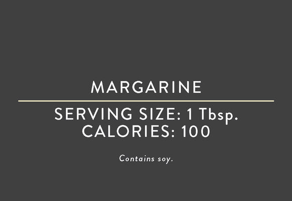 Margarine <BR>(03/15/17 REV NUT)