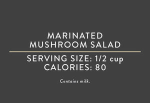 Marinated Mushroom Salad (03/15/17 REV NUT)