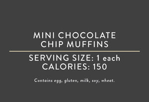 Mini Chocolate Chip Muffins (03/15/17 REV NUT)