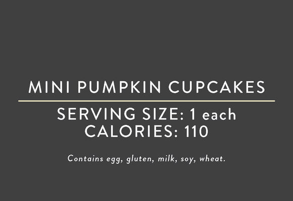 Mini Pumpkin Cupcakes (07/15/17 REV NUT)