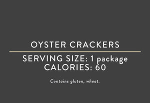 Oyster Crackers<BR> (03/15/17 REV NUT)