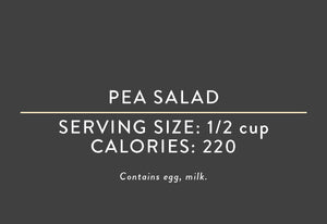 Pea Salad <BR>(03/15/17 REV NUT)