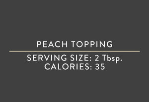 Peach Topping <BR>(03/15/17 REV NUT)