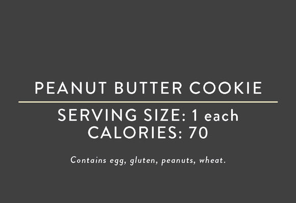 Peanut Butter Cookie<BR> (03/15/17 REV NUT)