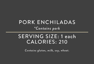 Pork Enchiladas <BR>(09/05/17 REV NUT)