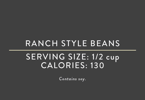 Ranch Style Beans<BR> (03/15/17 REV NUT)