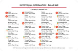 Salad Bar Cling <BR> <BR> <BR> (06/19/26 REV NUT)
