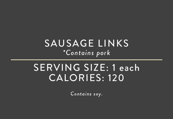 Sausage Links<BR> (03/15/17 REV NUT)