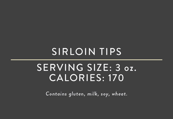 Sirloin Tips<BR> (03/15/17 REV NUT)