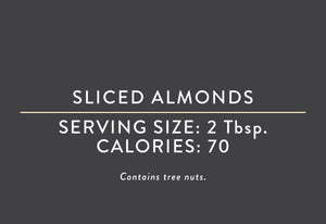 Sliced Almonds<br> <br>